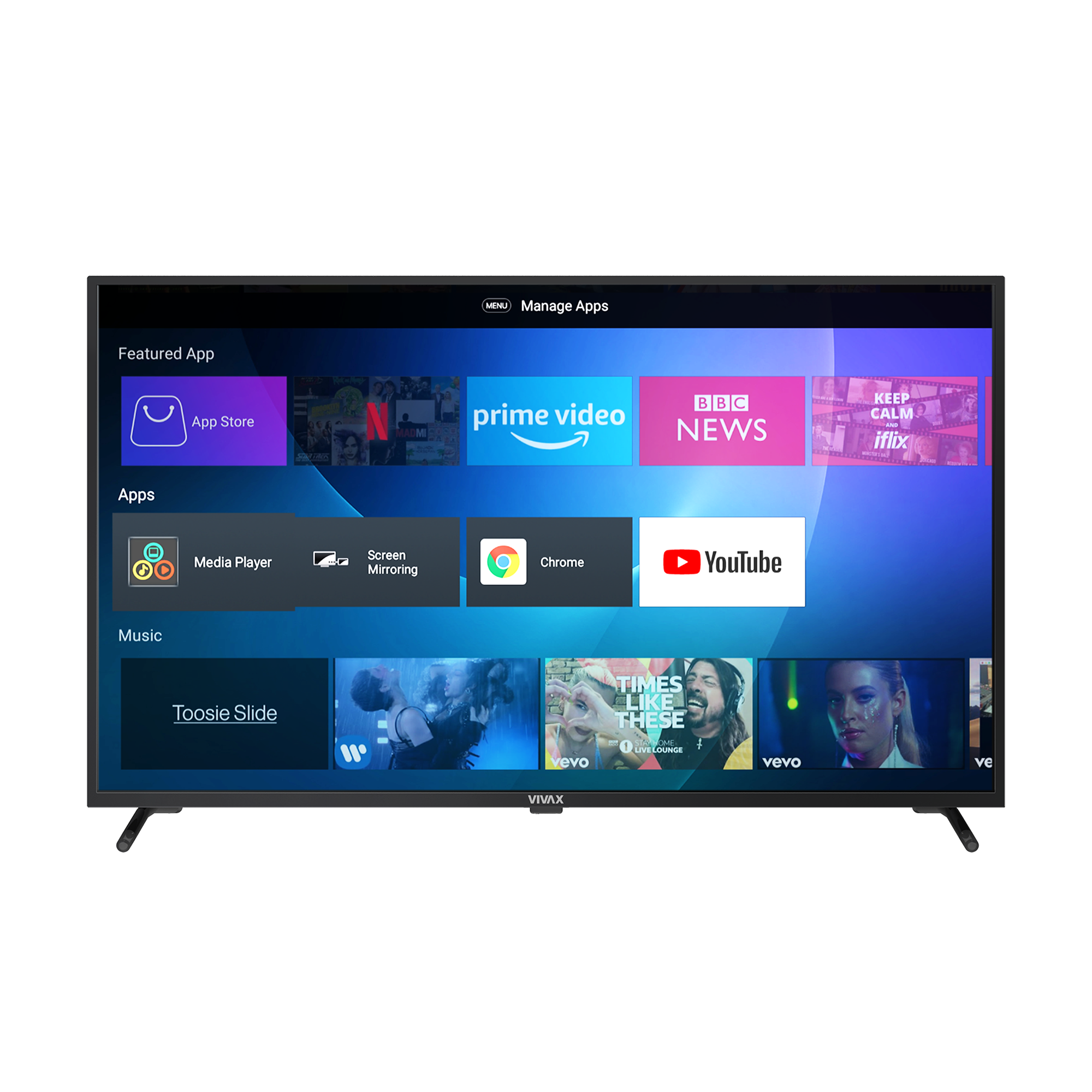 VIVAX smart televizor TV-55UHDS61T2S2SM
